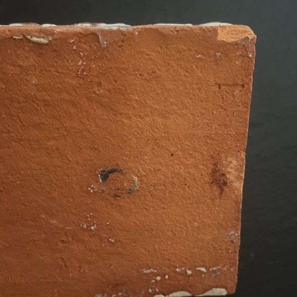 Mexican Hand Painted Terra-Cotta Talavera Vintage Tiles Set of 4 - Picture 8 of 15